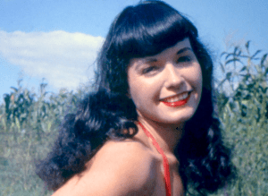 Iconic figures who challenged our views on sex.- Bettie Page