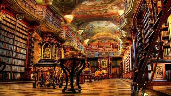 Biblioteca de la Escuela Prague-Clementinum-National-Library