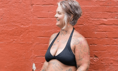 Another Woman Strips Down In Public For Self-Acceptance