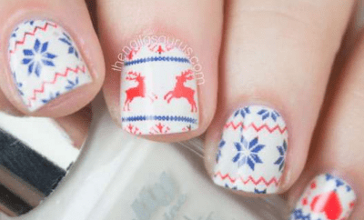 34 Festive Nail Art Designs to Get You in the Holiday Spirit