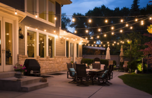6 Easy Outdoor Lighting Improvement For Your Home & Garage- Patio lighting