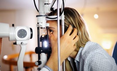 eye test, optomotrist