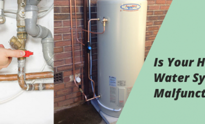 is your hot water system malfunctioning