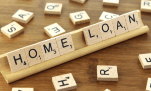 Letters spelling -Home Loan
