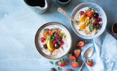 Health bowls, breakfast, balanced diet
