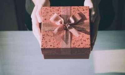 A wrapped up gift
