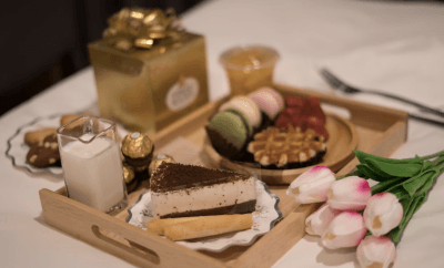 Various sweets on a table