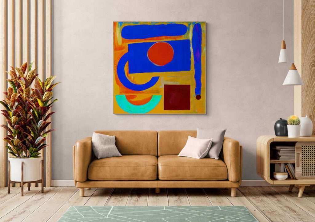 Abstract wall art by Inomaly Art