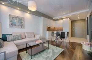 Home interior design, living room
