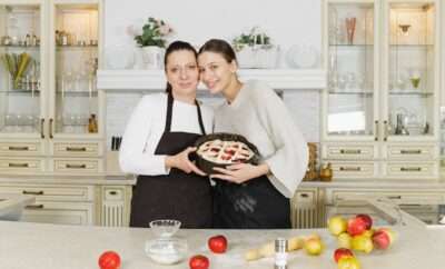 Two women in the kitchen